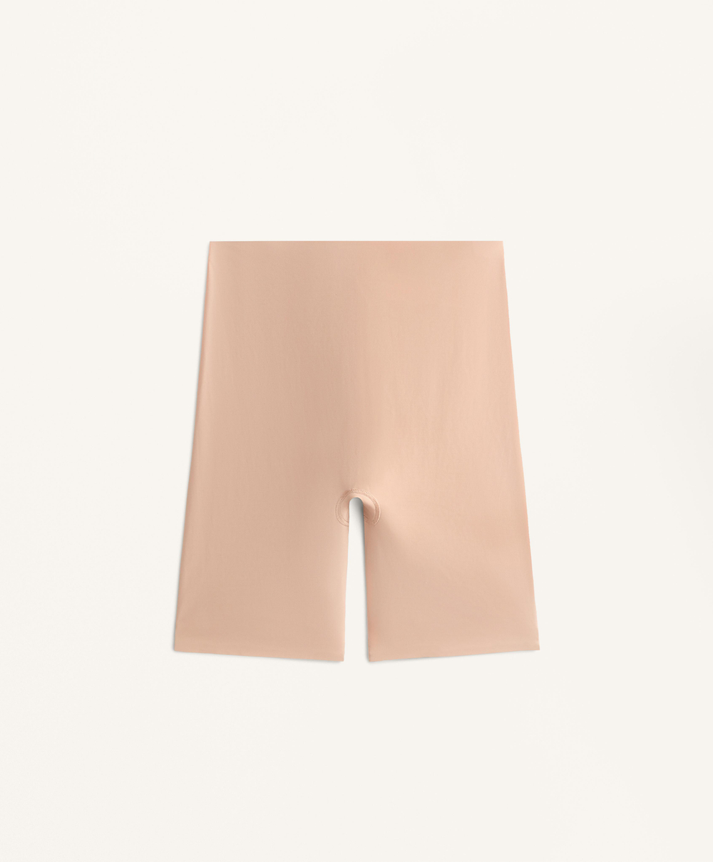 OYSHO Бесшовные корректирующие велосипедные шорты, бежевый