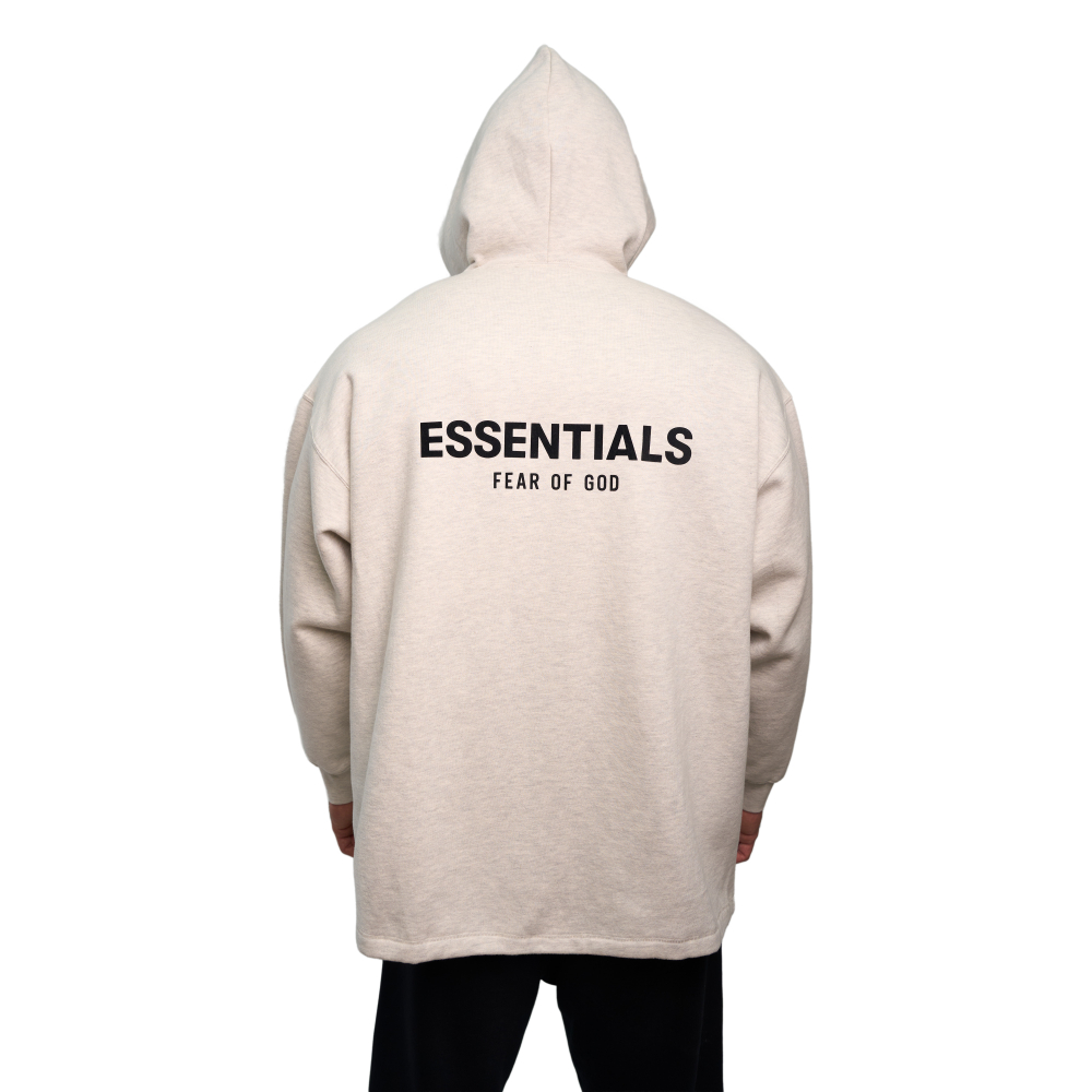 Fear of God Essentials Relaxed Hoodie "Light Oatmeal"
