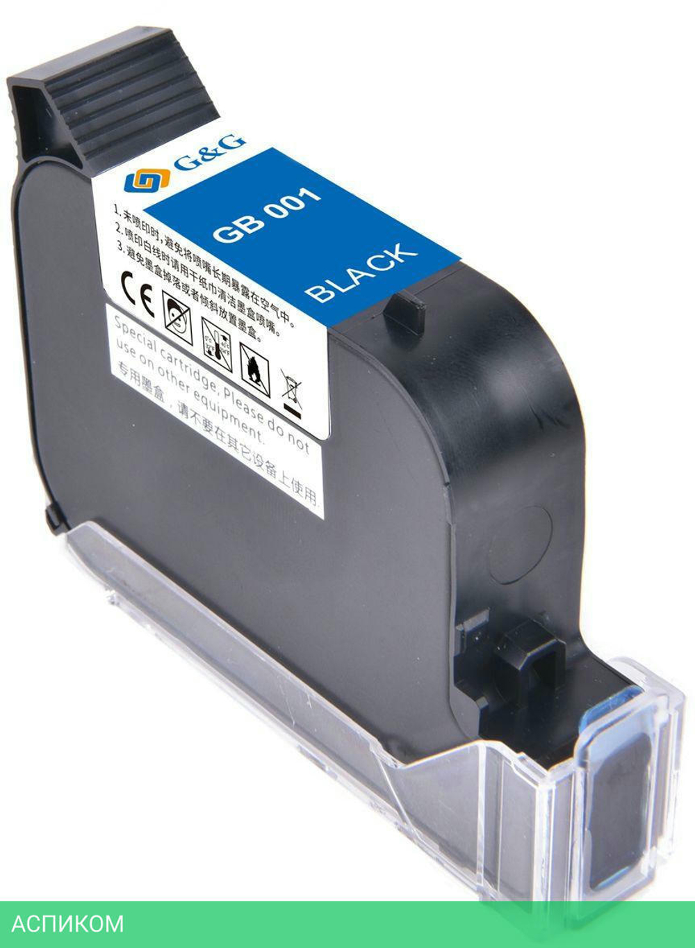Картридж G&G GB-001BK черный