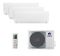 Мультисплит система на 3 комнаты Gree GWH09AGAXA-K6DNA4C/I x 3 / GWHD(24)NK6OO (LC)(LH)