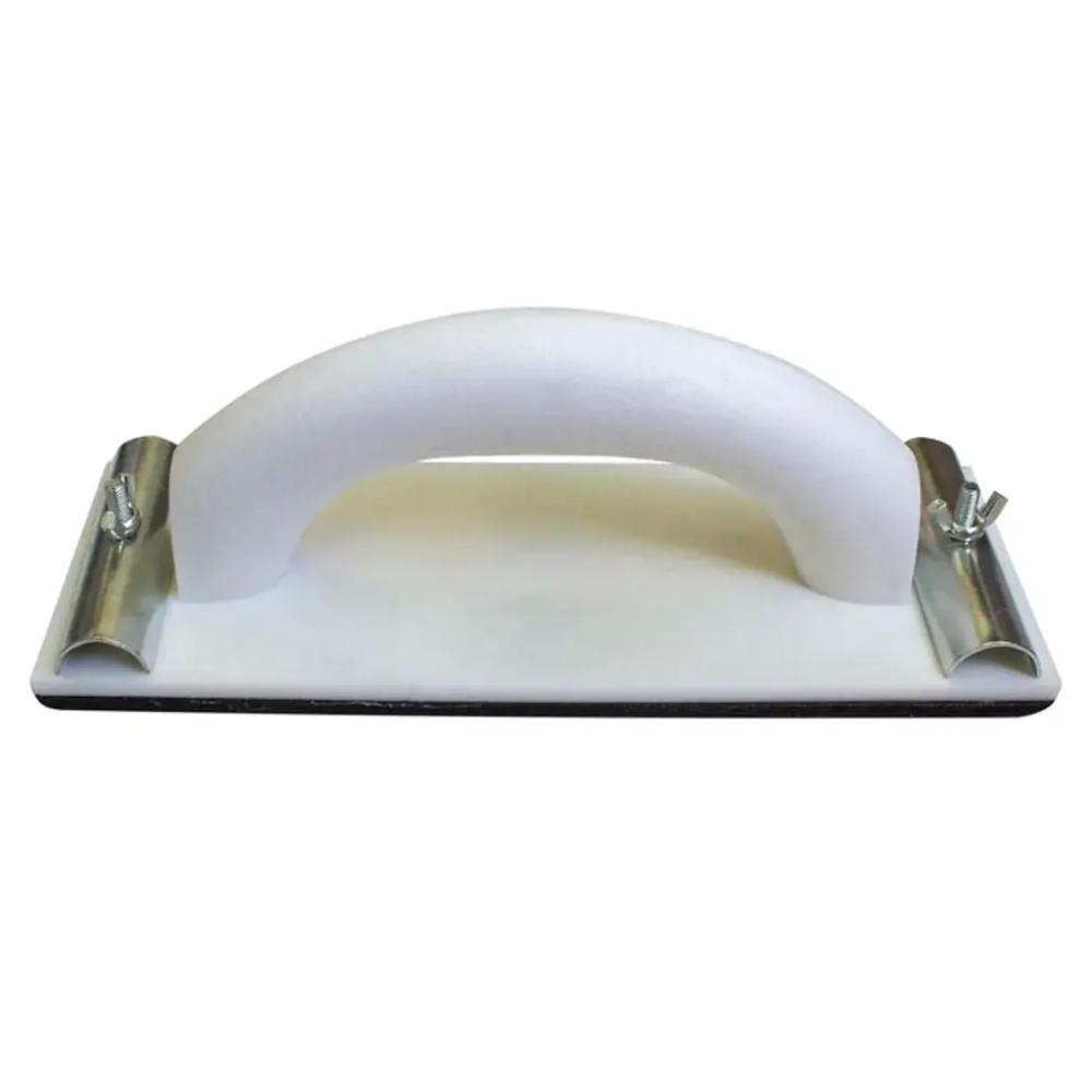 Блок пластмассовый для шлифования с зажимами 230х80мм RockForce##Rock FORCE RF-PSD80C