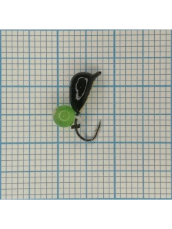 Мормышка вольфрамовая безнасадочная Жучок №3