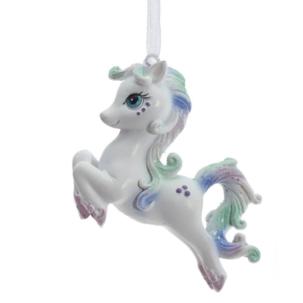 GAEM Фигурка декоративная подвесная "Лошадка", L8 W2 H6,5 см, 2в.