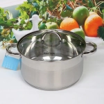 Кастрюля из нержавеющей стали MONICA 6,1л, индукция, DH14-24