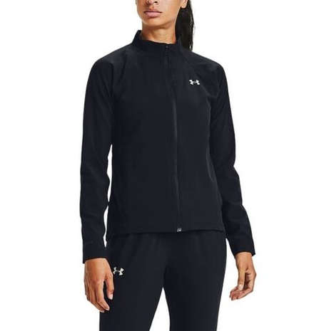 Женская теннисная куртка Under Armour Launch 3.0 Storm M - black