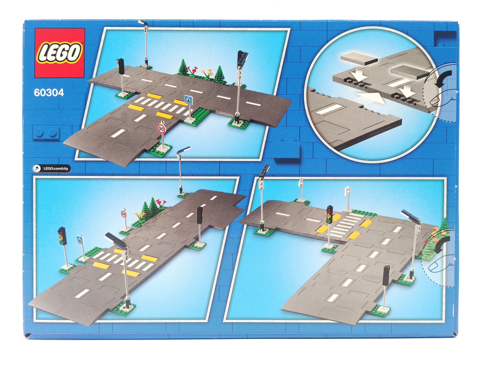 Конструктор LEGO City 60304 Дорожные пластины