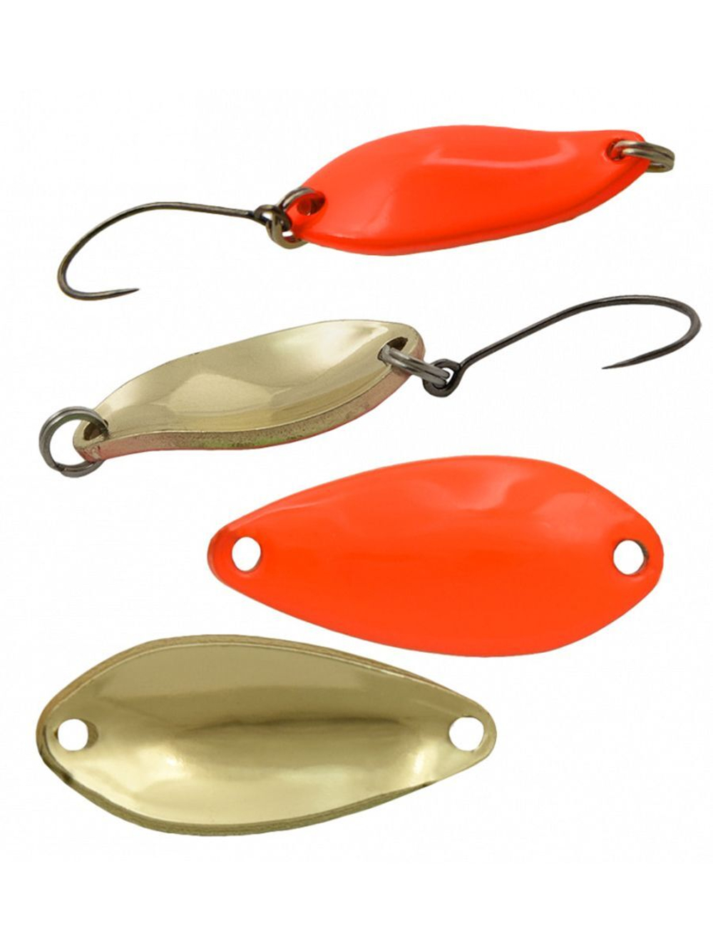 Блесна колеблющаяся для рыбалки на форель окуня голавля LureMax Dotty колебалка