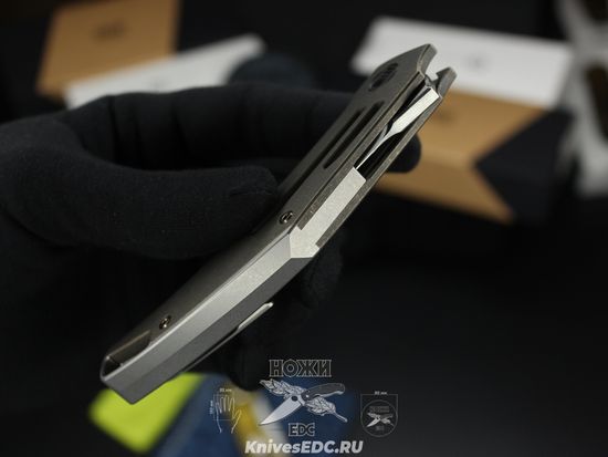 Нож складной WE Knife Speedliner WE22045C-2 сталь клинка CPM-20CV, рукоять титан