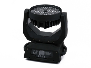 Вращающаяся голова "Вош" Led Wash 36*10Вт RGBW + zoom, Bi Ray