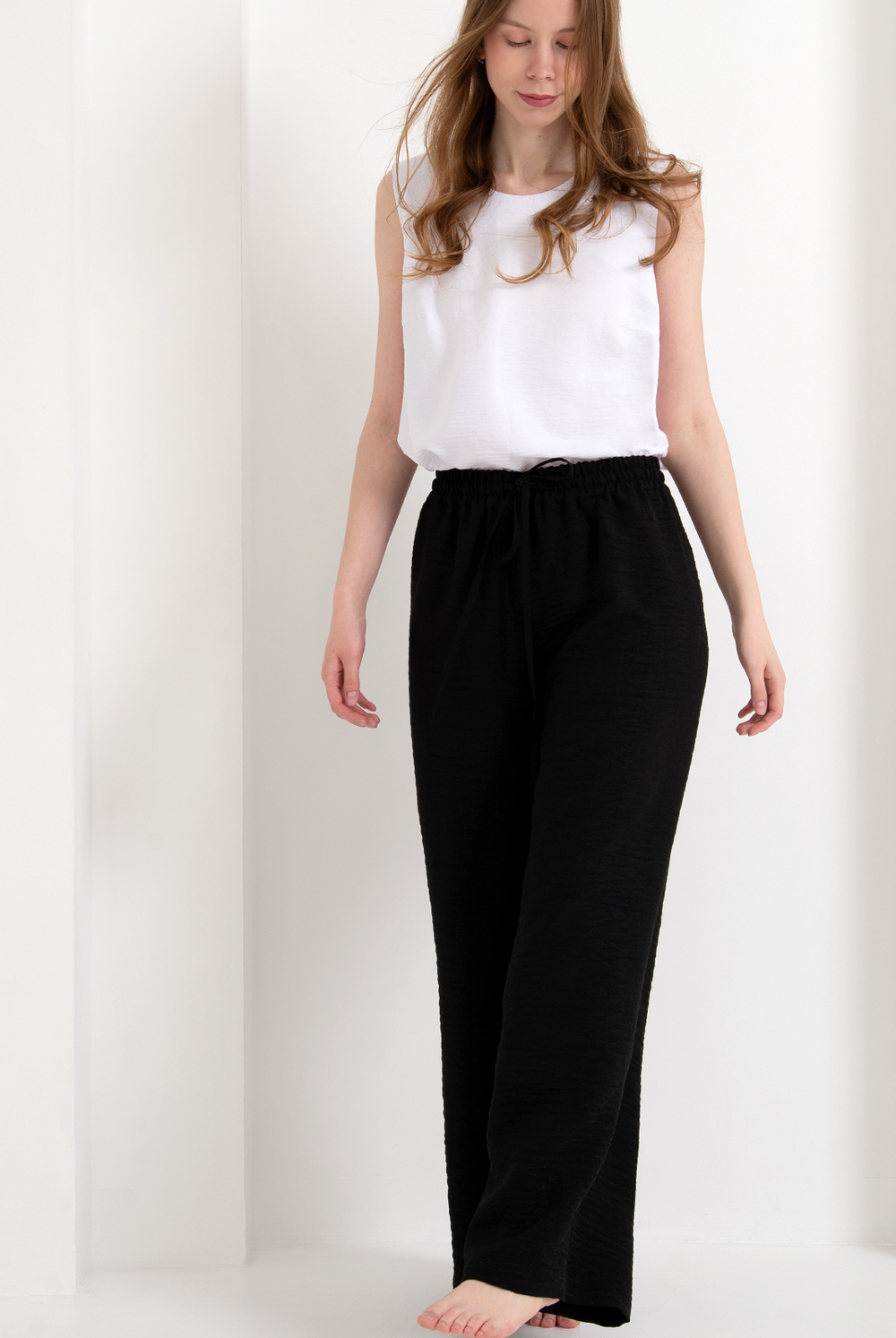 Брюки женские 4770Аа, черный #527Чер024770Аа