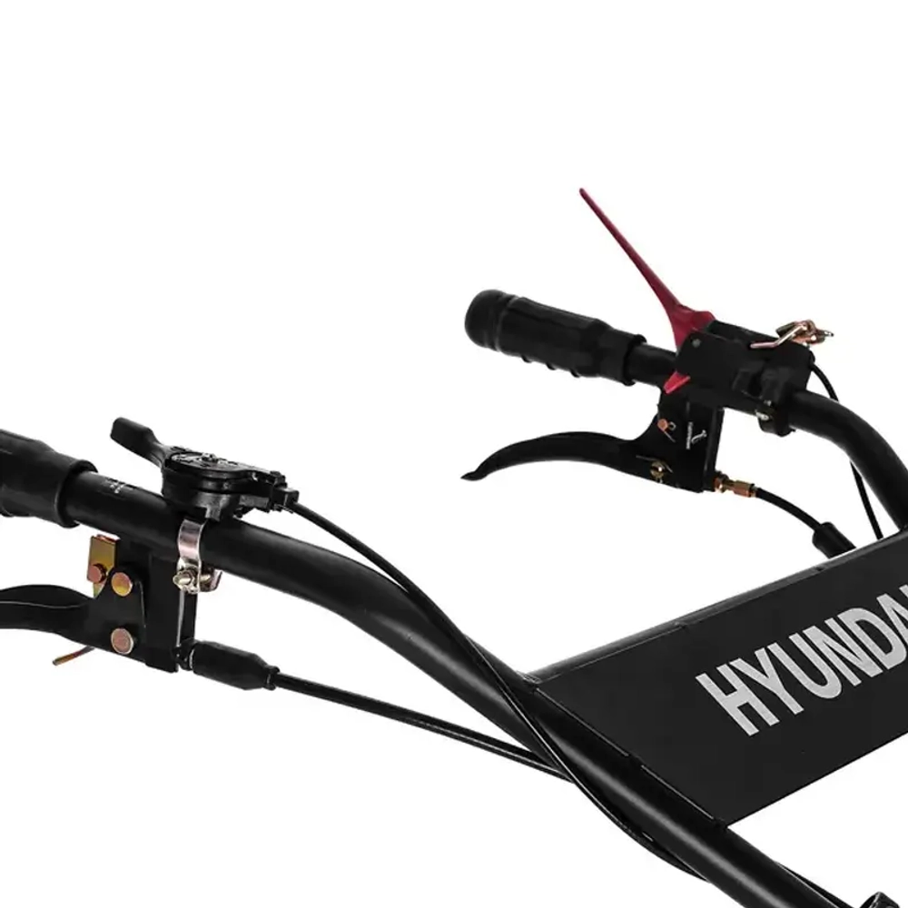 Бензиновый мотоблок Hyundai T 1300 с комплектом колес