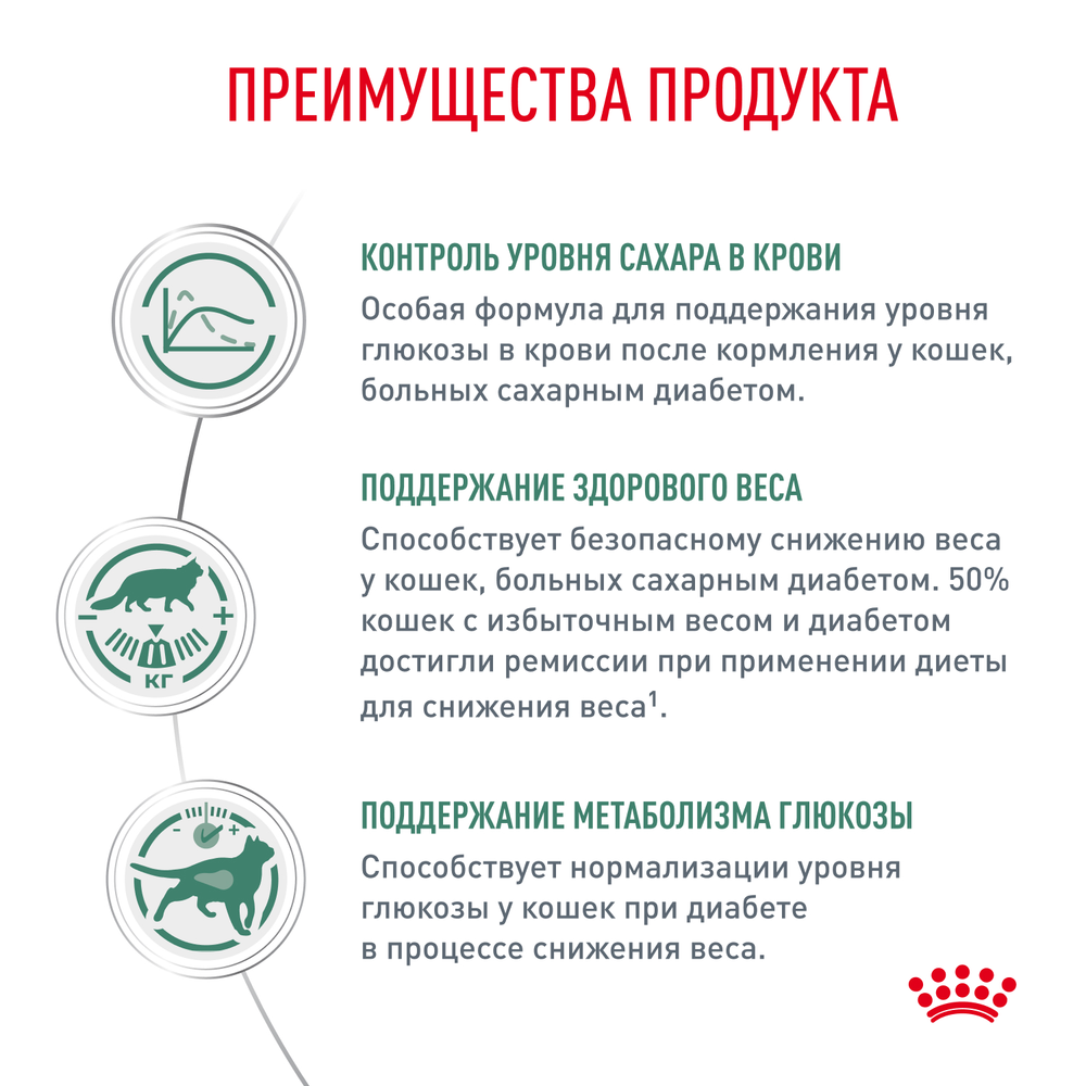 Royal Canin Diabetic Диабетик Корм влажный диета для взрослых кошек при диабете соус 85г