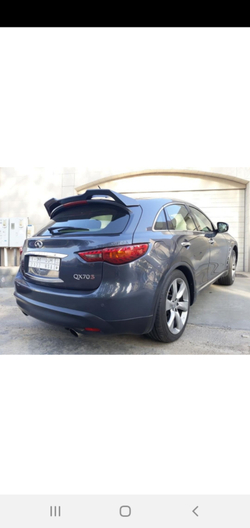 Спойлер багажника ver4 Infiniti fx35 fx37 fx50 fx30d qx70d