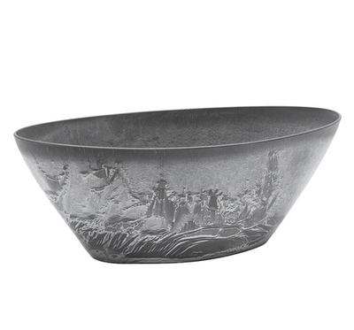 Кашпо МИКРИТ овальное 3,4 л 35,5*17*13см М3109