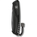 Нож Victorinox RangerGrip 55, 130 мм, 12 функций, черный