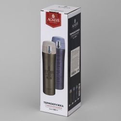 ТЕРМОКРУЖКА WOW 420 МЛ, КОЛБА НЕРЖ.СТАЛЬ 18/10