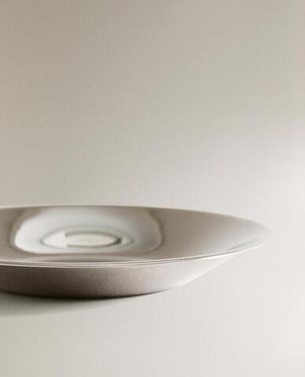 ZARA HOME МЕТАЛЛИЧЕСКАЯ МЫЛЬНИЦА, СЕРЕБРЯНЫЙ