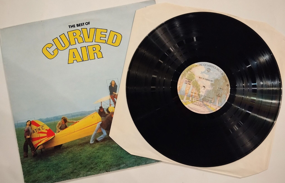 Винтажная виниловая пластинка LP The Best Of Curved Air (UK 1976)