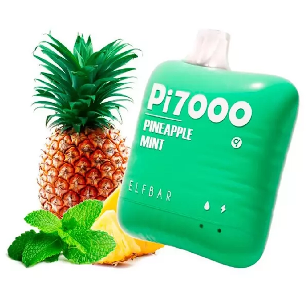 Elf Bar PI7000 - Pineapple Mint (5% nic)