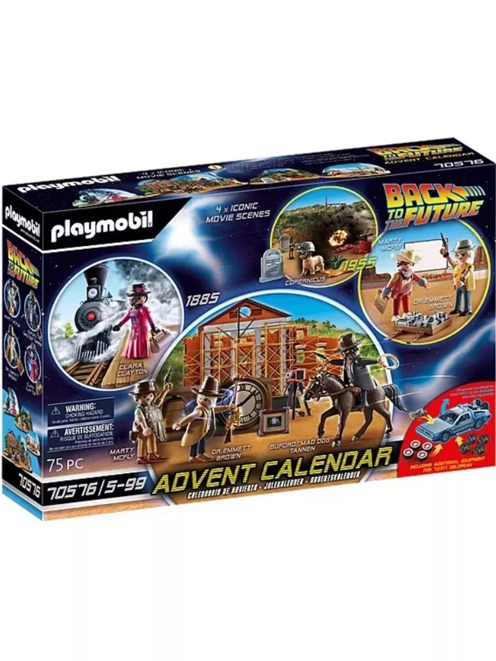 Набор Адвент календарь Назад в будущее Playmobil 70576
