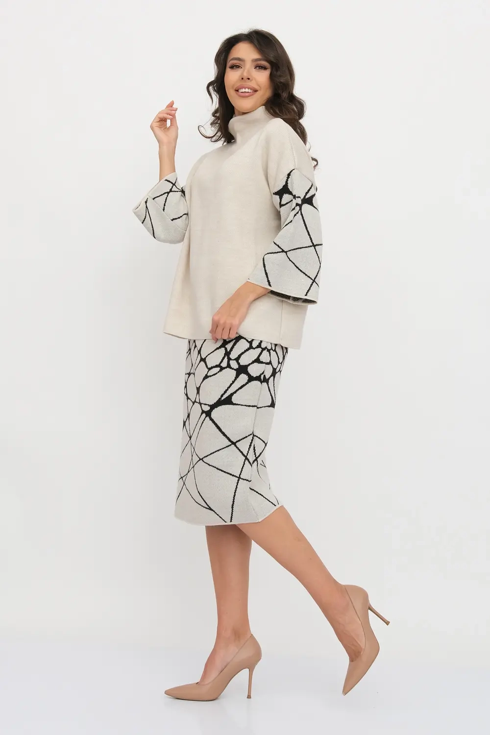 Костюм М 3305/молочный