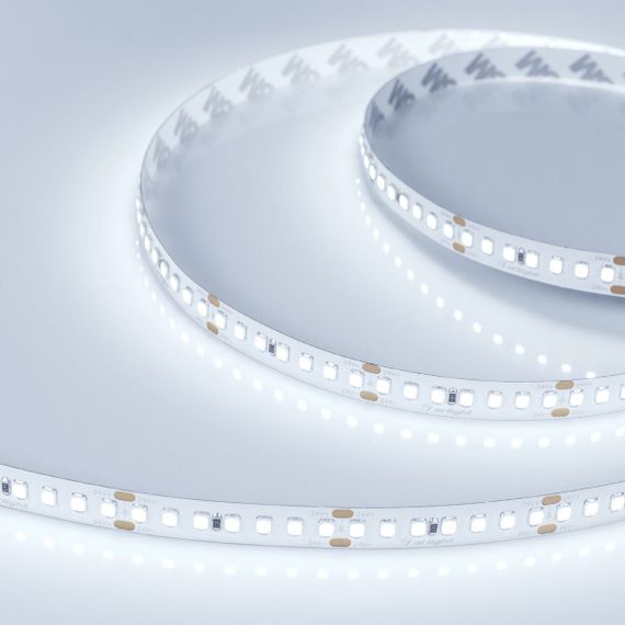 Светодиодная лента Arlight 17W/m 168Led/m 2835SMD холодный белый 5M RT-A168-10mm 24V Cool 8K 019092(2)