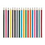 Карандаши цветные, Basir, деревянные, серия "Единорог", цветная упаковка, 18 шт