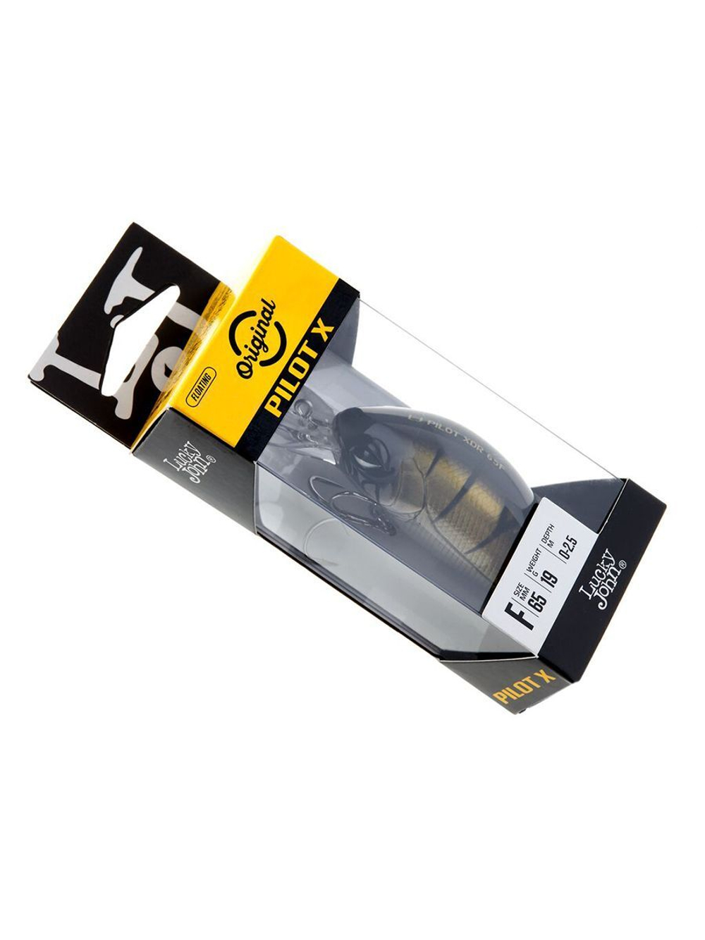 Воблер плавающий Lucky John Original PILOT-XDR F 06.50/003