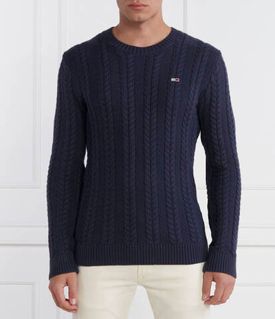 Свитер Tommy Jeans - темно-синий(DM0DM15059)