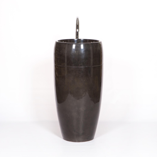 Раковина напольная из мрамора Round Midle MN-61707 45*45*90