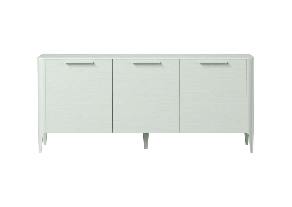 Тумба Type oak 3 двери ширина 160 см (белый)