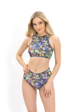 Спортивный топ "Змея"