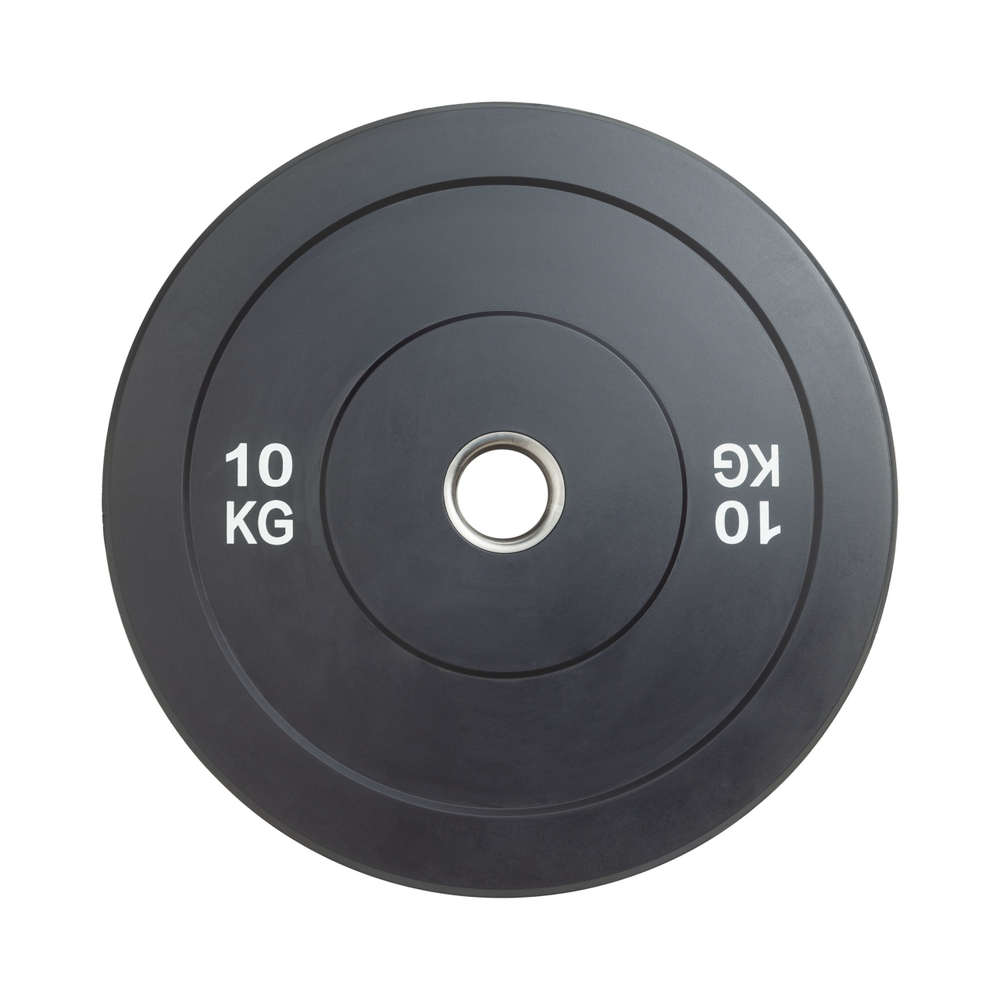 Диск бамперный 51 мм, обрезиненный 10 кг, VictoryFit VF-D51100