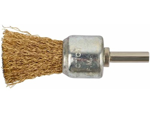 Корщетка кистевая со шпилькой стальная волнистая проволока 24мм