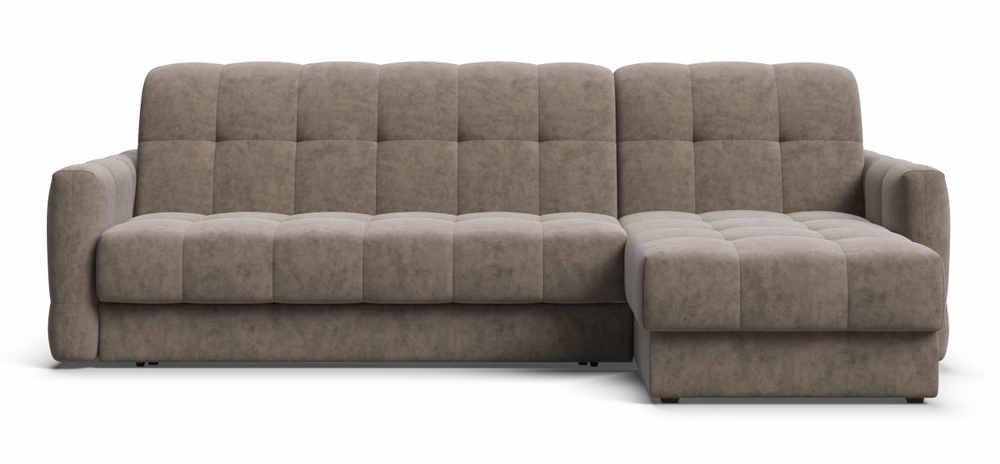 Угловой диван Босс Слип 160 Велюр Роял тауп