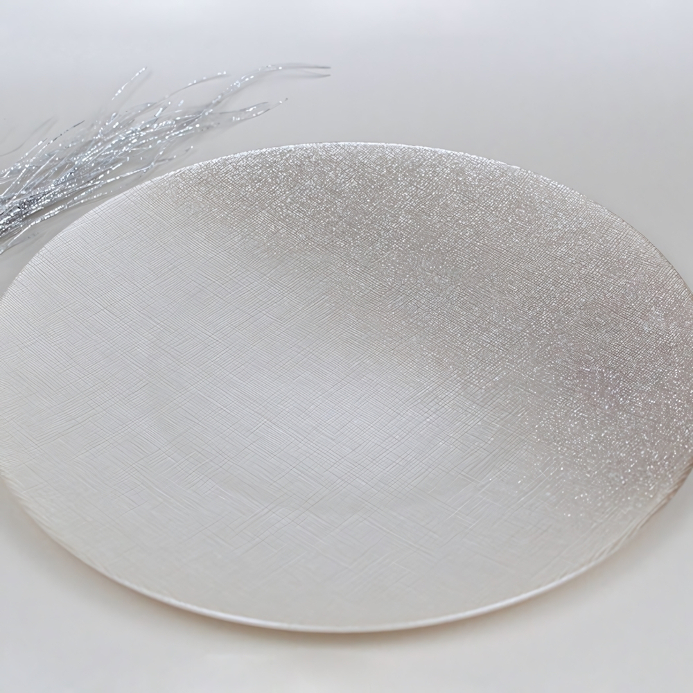 Тарелка 28см «Талисман» бежевая