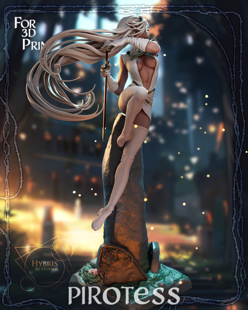 фигурка Pirotess Пиротесс Легенда о Кристании Lodoss-tou Senki