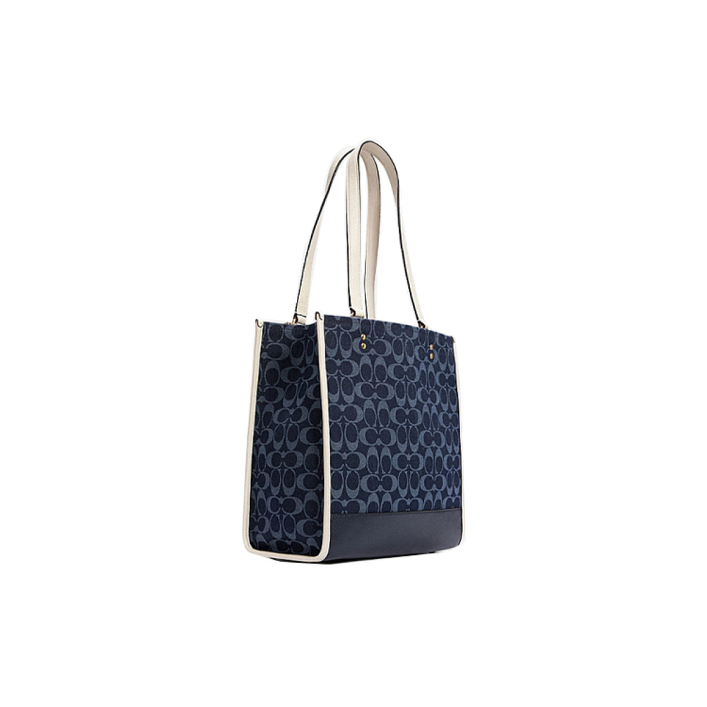 Сумка COACH Dempsey 30 Chambray Logo Tote, C2823-IMDEI