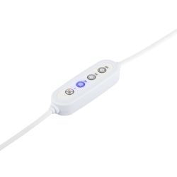 Разветвитель сетевой для линейных светильников ЭРА 4х IEC C7 2pin+timer на 4 точки с таймером 4, 8, 12H 2 м | Аксессуары для фито светильников