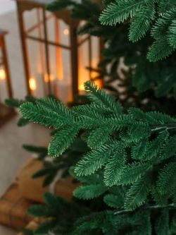 Интерьерная искусственная елка Норвежская Люкс 3,7 м., ствольная, 100% Литая хвоя, Green Trees (GT370NO)