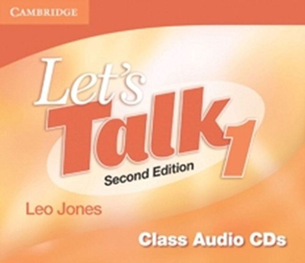 Let&#39;s Talk Level 1 Class Audio CDs