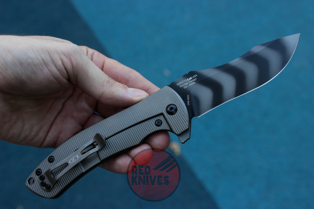 Нож Zero Tolerance 0920 (Титановая реплика) А+++ ZT0920TI