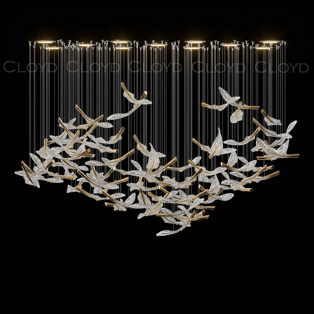 Световая композиция Cloyd AERIA 1686 S80 / шир. 120 см (арт.60004)