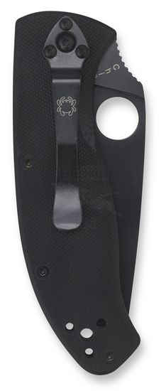 Складной нож Spyderco Tenacious C122GBBKPS c клинком из стали 8Cr13MoV, рукоять G10