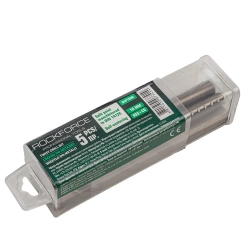 Сверло по металлу 10мм HSS+Co(5шт), в пластиковом футляре RockForce##Rock FORCE RF-DSP100H