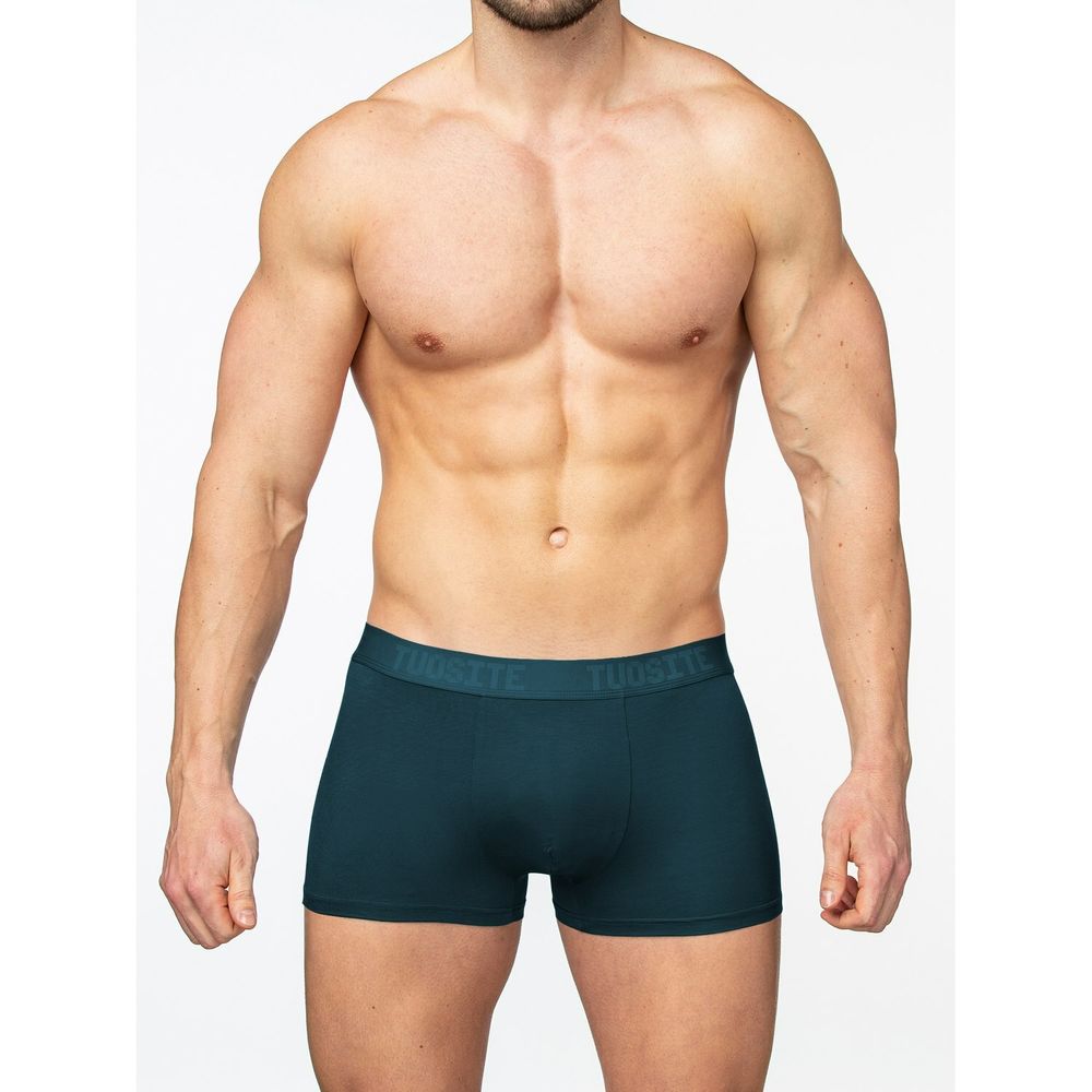 Мужские трусы боксеры темно-изумрудные TUOSITE TS7801-3