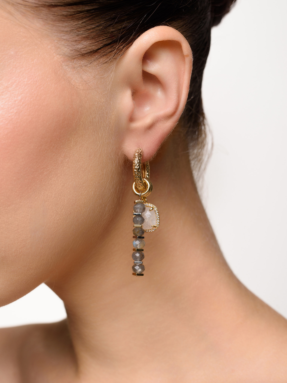 Серьги "Royal Labrador" Gold