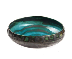 Чаша декоративная керамическая в центр стола Ocean Secrets от S. Bernardo из Португалии