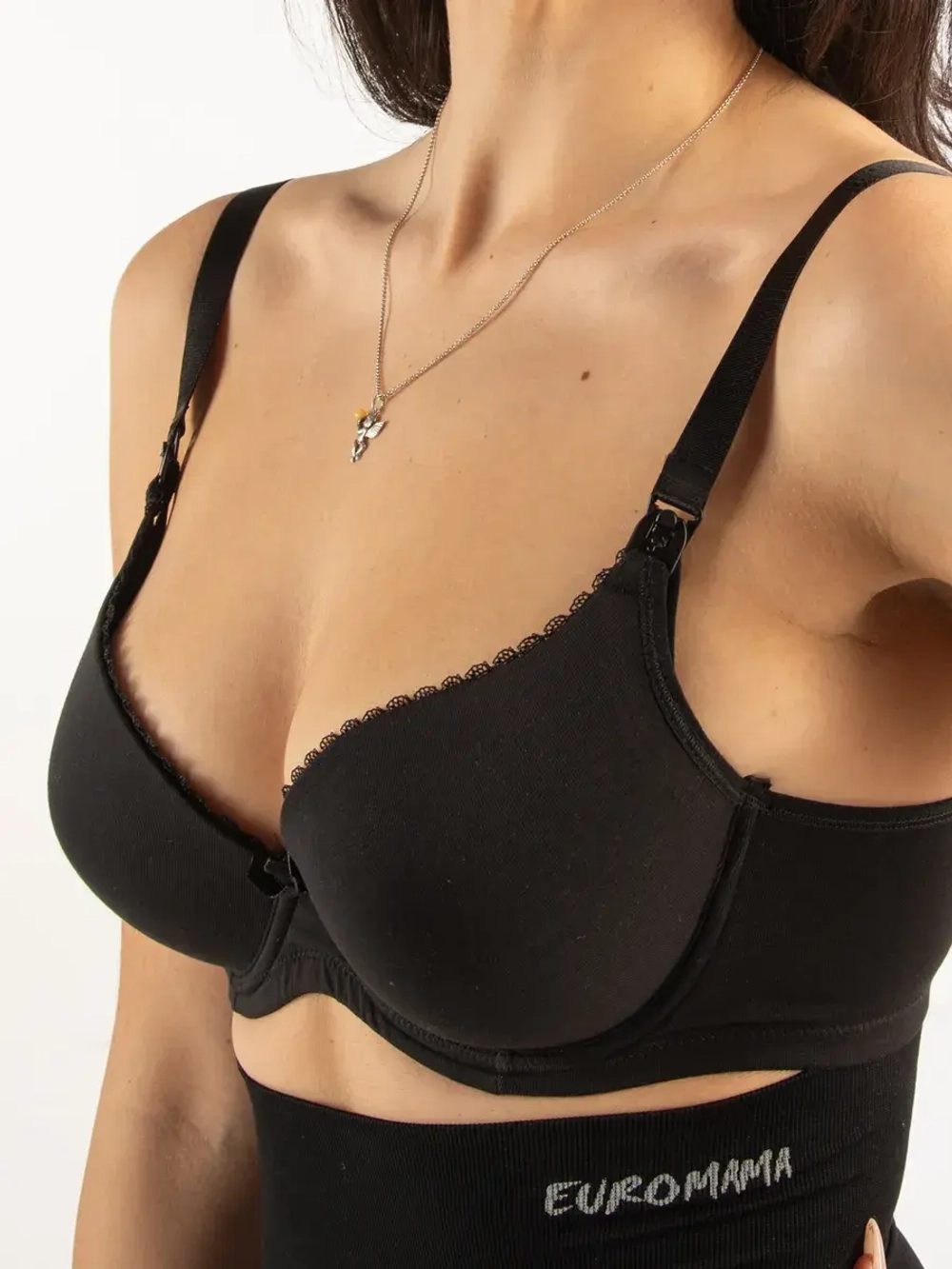Бюстгальтер для кормления "Элизе" черный