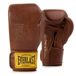 Боксёрские перчатки Everlast 1910 PRO LEATHER HOOK AND LOOP - Brown